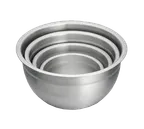 image of TableCraft Products H834 Stainless Steel Mixing Bowl, 8 Qt / 12" Dia x 6-5/8" Hgt, Standard