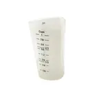 image of TableCraft Products HSMC31 Measuring Cup, 1 Cup, Flexible, Silicone, Dishwasher Safe