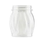 image of TableCraft Products P260J-1 - 6-9 oz Glass Cheese Shaker, Swirl Jar, Handleless, Smallware Tabletops