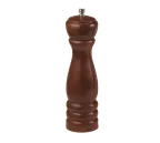 image of TableCraft Products PM1908 Pepper Mill, 8-3/4" Height, Mahogany Wood Finish, Solid Wood Construction
