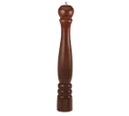 image of TableCraft Products PM1918 Pepper Mill, 18¼" Height, Mahogany Wood Finish, Hand Wash, Wooden Build