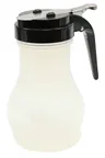 image of TableCraft PP410BK Syrup Pourer – 10oz Teardrop, Chrome‑Plated Top, BPA‑Free, Dishwasher Safe