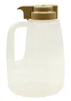 image of TableCraft Products PP64J Replacement Jar, Polypropylene 64 Oz, Dishwasher Safe, Fits PP64 Models