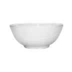 image of TableCraft Products RAM2RW - 2 oz. White Melamine Ramekin, Ribbed, Dishwasher Safe, 158°F Tolerance