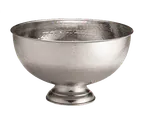 image of TableCraft RPB1513 Punch Bowl, 14‑Qt 15‑1/2" Dia × 9‑1/4" H, 18/8 Stainless Steel, Hand Wash Only