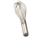 image of TableCraft Products SF12 French Whip, 12" Stainless Steel, Sealed Wires, Dishwasher Safe