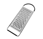 image of TableCraft SG206BH Flat Grater, 12-1/4" x 4-1/4", Anti‑Slip Stainless Steel Handle & Blade, 10-12"