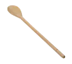 image of TableCraft Products W18 - 18" Beechwood Commercial Spatula, Wooden Spoon, Non-Stick Safe, Hand Wash Only