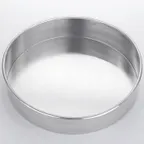 image of American Metalcraft AM3808PK - 8" Round Aluminum Cake Pan, Lightweight, Pack Of 2 - 2/Pack