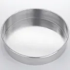 image of American Metalcraft AM3810PK - 10" Round Aluminum Cake Pan, Lightweight, Pack of 2 - 2/Pack