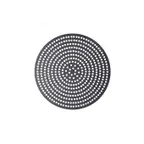 image of American Metalcraft EZ18908SP - 8" Round Pizza Pan, Perforated 18‑Gauge Aluminum, 1 mm, 3/8" Holes