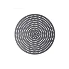 image of American Metalcraft EZ18909SP 9" Round Perforated Pizza Pan, 18‑Gauge Aluminum Tray, 3/8" Holes