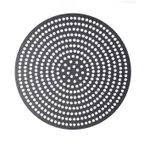 image of American Metalcraft EZ18915SP - 15" Perforated Aluminum Pizza Pan, 18‑Gauge, Ez Release, 3/8" Holes