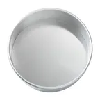 image of American Metalcraft EZ3814 - EZ Release Round Cake Pan, 14" x 3" Deep, 14‑Gauge (1.5 mm) Aluminum