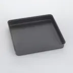 image of American Metalcraft EZSQ1415 Square Baking Pan, 14.65" x 1.55" Aluminum, For Pizza, Cakes & Brownies