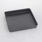 image of American Metalcraft EZSQ1610 - 16" Square Deep‑Dish Aluminum Cake Pan for Detroit‑Style Pizza