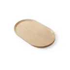 image of American Metalcraft LVP21 Serving Board, 21½" L x 13½" W x ¾" H, Oval Maple Wood, Natural