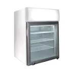 image of Excellence CTF-2HCMS Countertop Freezer, 22" Wide, 1.9 cu ft, White, R290, 1/4 HP 115V, Locking Door