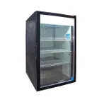 image of Excellence CTM-7HC 21" Countertop Merchandising Refrigerator, 7 cu ft, R290, 1/8 HP 115V, Shelves