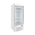 image of Excellence GDF-22 30" 1 Glass Door Merchandiser Freezer in White, 22.7 cu. ft.