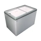 image of Excellence HB-20HCD 71" Dual Temp Glass Chest Refrigerator/Freezer, 20 cu. ft.