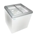 image of Excellence HB-7HCD 32" Dual Temp Glass Chest Refrigerator/Freezer, 7.4 cu. ft.