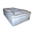 image of Excellence HR-18H (END) 73" Curved Lid Dual Temp Ice Cream Display Freezer, 24.9 cu. ft.