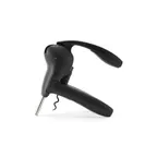image of Taylor Precision 5289259 Rabbit Corkscrew – Twist & Pull, Black Handle, Metal Blade, 6" Length