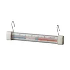 image of Taylor Precision 5977N Refrigerator Thermometer, 4-7/8" x 5/8" Tube, -20°F to 60°F, Plastic Casing