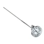 image of Taylor Precision 6084J12 Candy/Deep Fry Thermometer, 2" Dial, 12" Stem with Clip, 50°F–550°F, Crystal