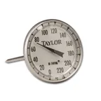 image of Taylor Precision 61054J Meat Thermometer, 2" Dial Display, 0°‑220°F Range, Glass, 4" Stainless Stem