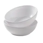 image of Taylor Precision TERPLCBL2 7" Round China Bowl 37 oz 7.56" x 7.56" x 2.5" Dishwasher Safe
