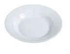 image of Yanco AC-115 Abco Pasta Bowl 11-1/2" Dia 25 Oz Round Super White Porcelain Dishwasher Safe - Dozen