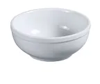 image of Yanco AC-15 - 5" White Porcelain Round Nappy Bowl, 12 Oz, Dishwasher & Microwave Safe - Dozen