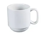 image of Yanco AC-16-P China Mug, 16 Oz Porcelain, 4" Dia. x 3-3/4" H, Dishwasher & Microwave Safe - Dozen