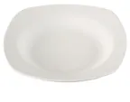 image of Yanco AC-511 - 26 Oz Square Pasta Bowl, 11-1/2" x 11-1/2" Porcelain White, Dishwasher Safe - Dozen
