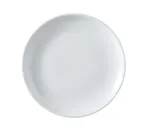 image of Yanco AC-7-C 7" Round Porcelain Plate, Super White, Rolled Edge Coupe Rim, Dishwasher Safe - Dozen