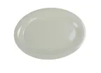 image of Yanco AD-212 Ardis Oval Platter, 12" x 9" Beige Melamine, Extra Heavy Dishwasher Safe NSF - Dozen
