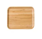 image of Yanco BB-112 Bamboo Serving Tray – 12" x 9-1/2" x 7/8" Rectangular, Wood, Perfect For Display