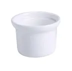 image of Yanco BK-105 - 16 Oz White Porcelain Bowl, 4-1/2" Dia x 4-1/2" H No Handles Microwave Safe - Dozen