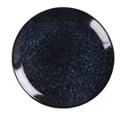 image of Yanco BL-109 - Blue Porcelain Round Plate, 9-1/8", Rolled Edge Coupe Rim, DW/Oven/MW Safe - Dozen