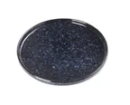 image of Yanco BL-210 Blue Star Round Plate 10-1/4" Porcelain With Rolled Edge, Oven Microwave Safe - Dozen