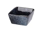 image of Yanco BL-4031 - Blue Star Sauce Dish, 3-1/2" L x 3" W x 1-3/4" H, 3-1/2 oz Porcelain, Safe - Dozen