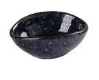 image of Yanco BL-703 - 4" Round Salad Bowl, 2 oz, Blue Porcelain, Microwave & Dishwasher Safe - Dozen