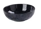 image of Yanco BL-806 Blue Porcelain Nappie Bowl, 14 Oz, 6" Diameter, 2-1/4" Deep, Microwave Safe - Dozen