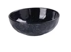 image of Yanco BL-807 - 28 oz Blue Porcelain Round Salad Bowl, 7" Diameter, 2½" Deep - Dozen
