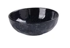 image of Yanco BL-808 - 30 Oz Blue Porcelain Round Noodle Bowl, 8" Diameter, 2½" Deep, Microwave - Dozen