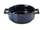 image of Yanco BL-907 20 oz Blue Baking Dish, 7-1/2" L × 5-3/4" W × 2-2/8" H, Porcelain, Oven Safe - Dozen