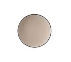 image of Yanco BM-107CL - 8"-9" Melamine Plate, Clay/Black, Dishwasher‑Safe, Break‑Resistant - Dozen