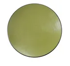image of Yanco BM-107GR - Melamine Plate, 7.5" Diameter, Gray & Birmingham Green, Dinnerware - Dozen